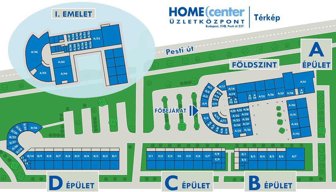 1173 Budapest Csomafalva U 1 Home Center C épület 1